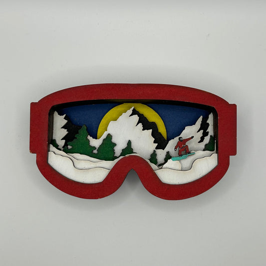 How to paint the Frozen Freedom Goggles- VLOG