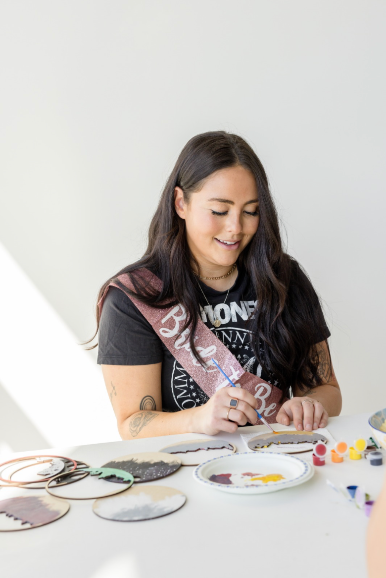 The Perfect At-Home Bachelorette Party Idea: A DIY Craft Night