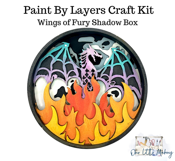 Wings of Fury Shadow Box Kit