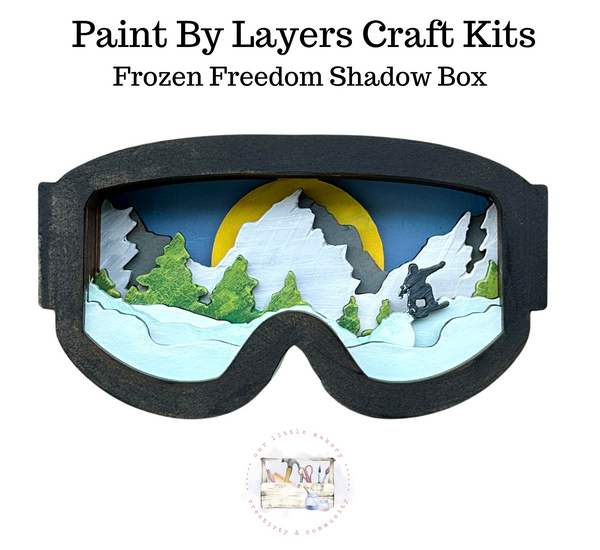 Frozen Freedom Shadow Box Kit
