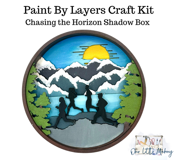 Chasing the Horizon Shadow Box Kit