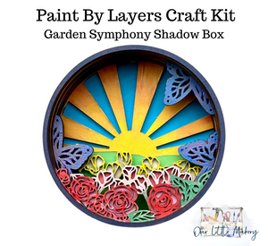 Garden Symphony Shadow Box Kit