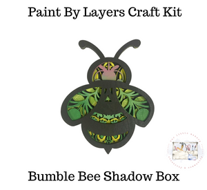 Bumble Bee Shadow Box Kit