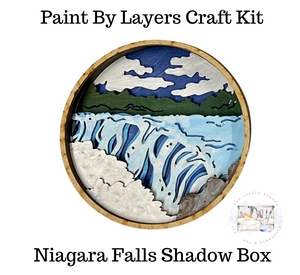 Niagara Falls Shadow Box Kit