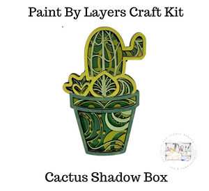 Cactus Shadow Box Kit