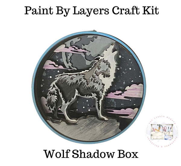 Wolf Kit Shadow Box Kit