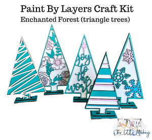 Enchanted Forest Craft Kits (Triangle Trees)