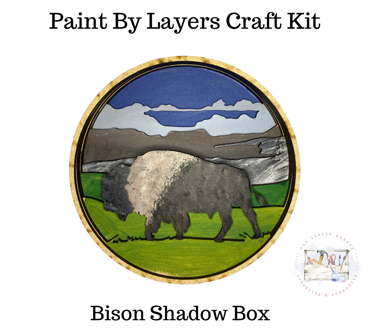 Bison Shadow Box Kit