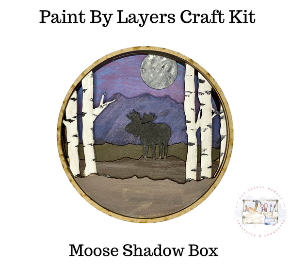 Moose Shadow Box Kit