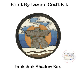 Inukshuk Shadow Box Kit