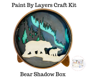 Bear Kit Shadow Box Kit