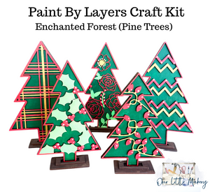 Enchanted Forest Craft Kits (Pine Trees)