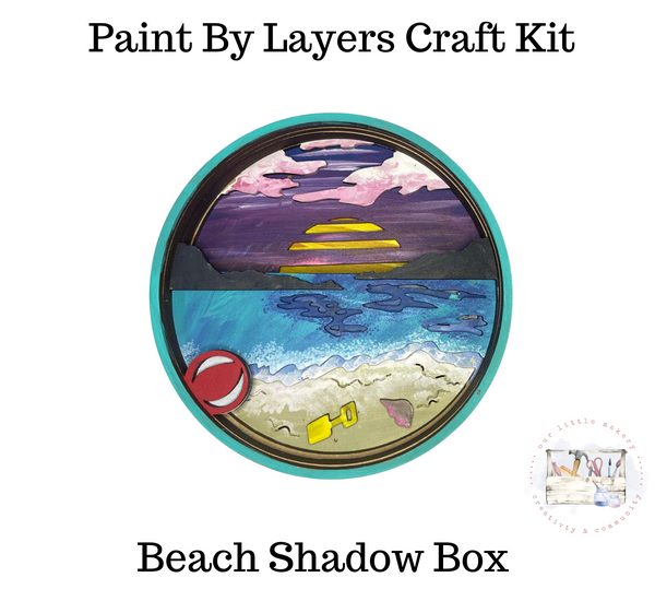 Beach Shadow Box Kit
