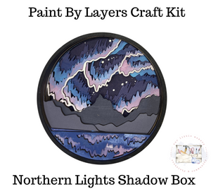 Northern Lights Shadow Box Kit