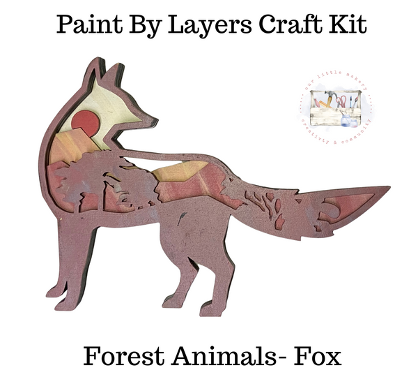 Fox- Layered Forest Animal Kit