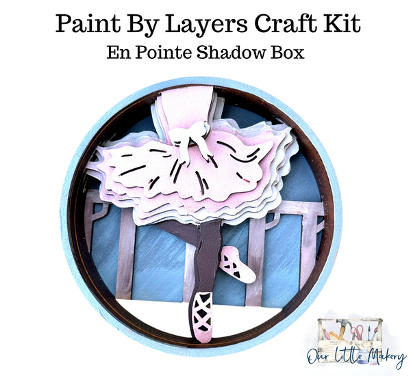 En Pointe Shadow Box Kit