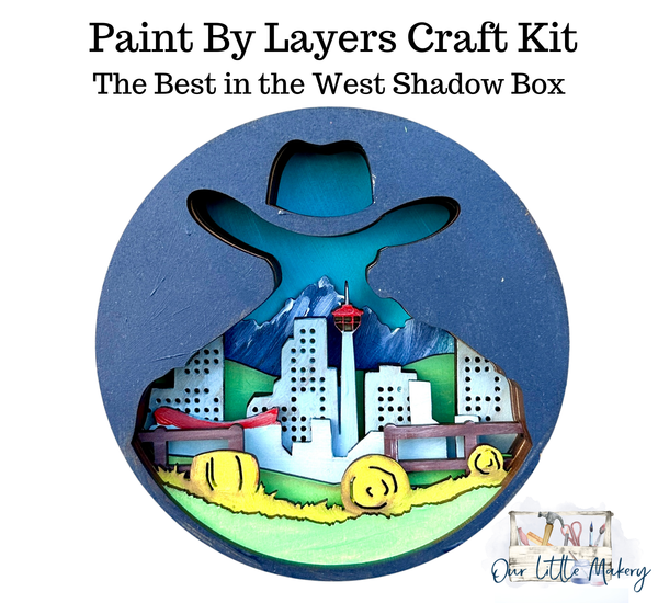 The Best in the West Shadow Box Kit