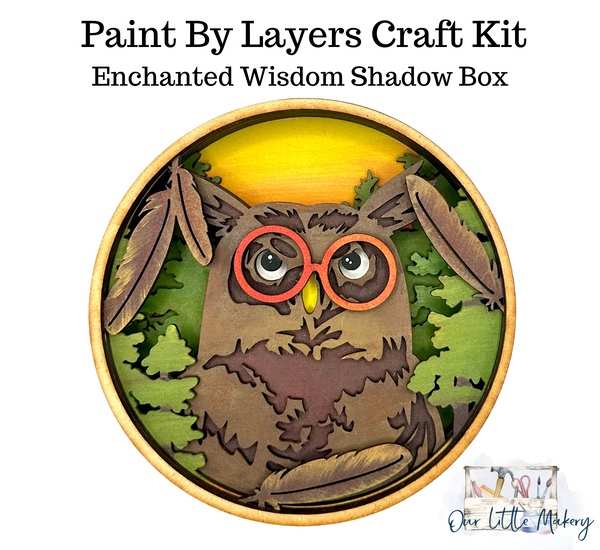 Enchanted Wisdom Shadow Box Kit