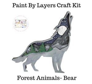 Wolf - Layered Forest Animal Kit