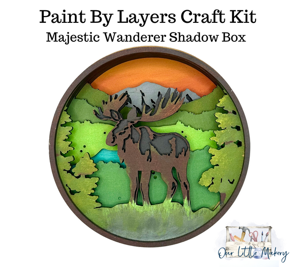 Majestic Wanderer Shadow Box Kit