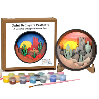 A Desert's Whisper Shadow Box Kit