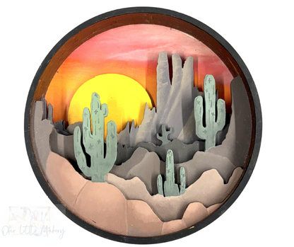 A Desert's Whisper Shadow Box Kit