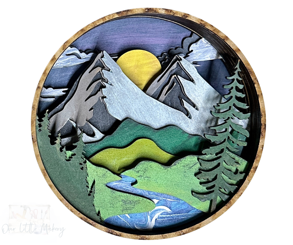 Adventure Awaits Shadow Box Kit