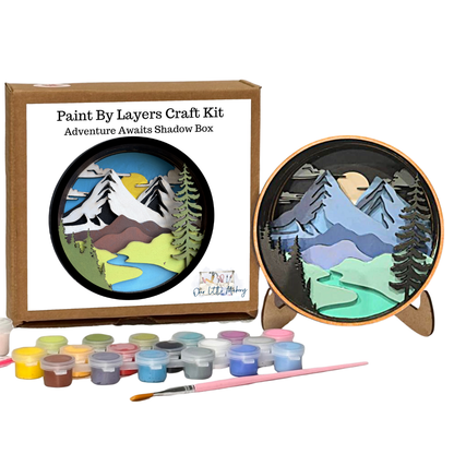 Adventure Awaits Shadow Box Kit