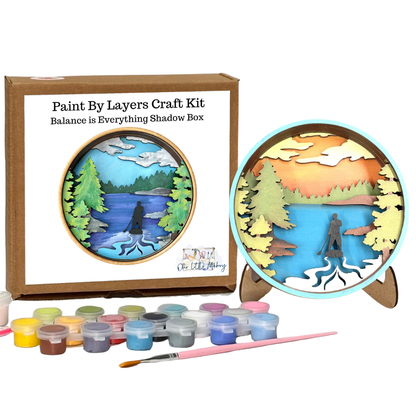 Balance is Everything Shadow Box Kit