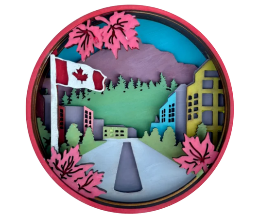 Banff Ave Bound Shadow Box