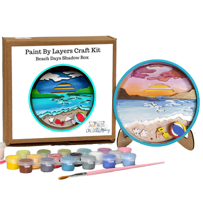 Beach Days Shadow Box Kit