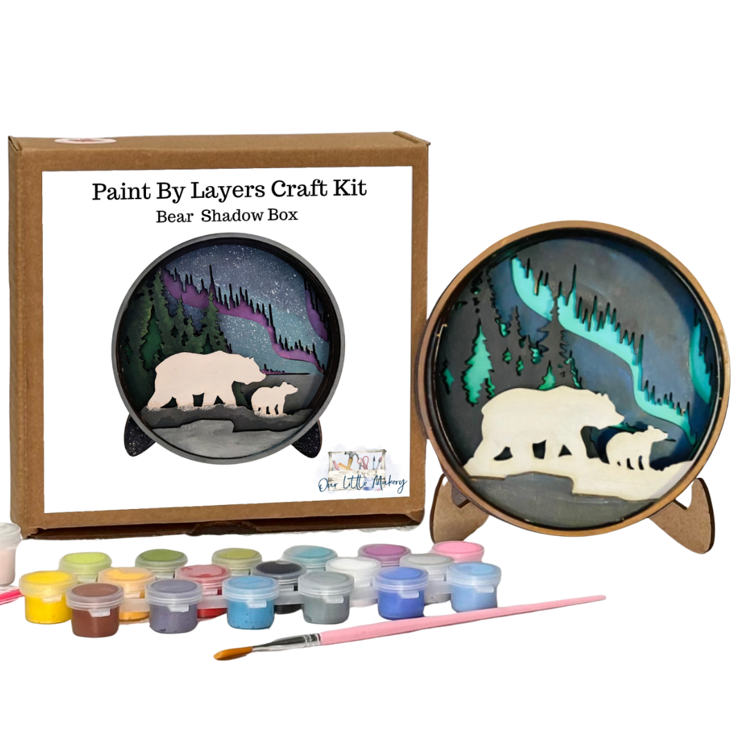 Bear Shadow Box Kit