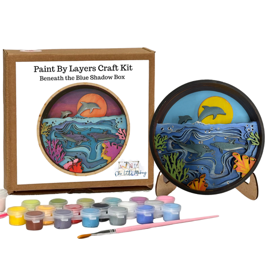 Beneath the Blue Shadow Box Kit