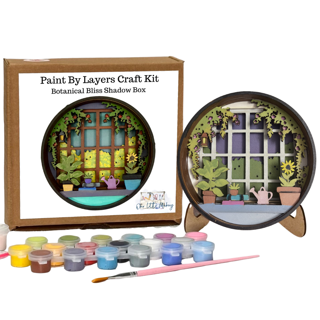 Botanical Bliss Shadow Box Kit