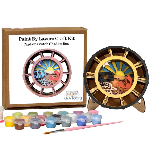 Captain's Catch Shadow Box Kit