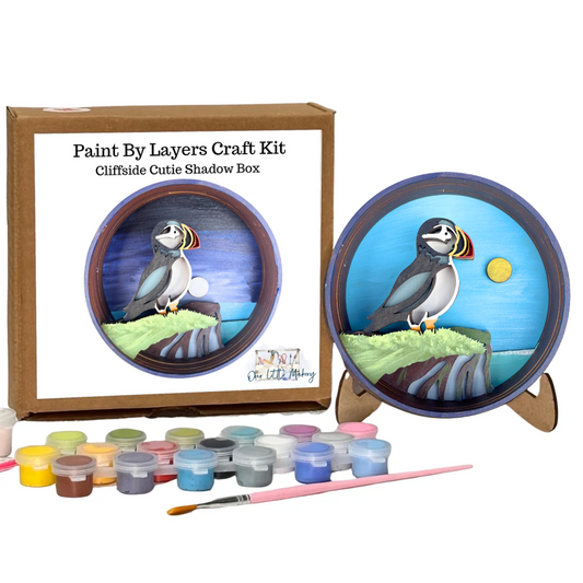 Cliffside Cutie Shadow Box