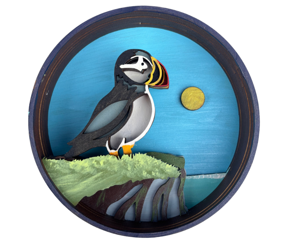 Cliffside Cutie Shadow Box