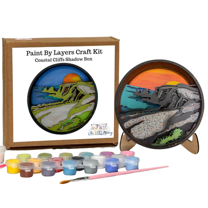 Coastal Cliffs Shadow Box Kit