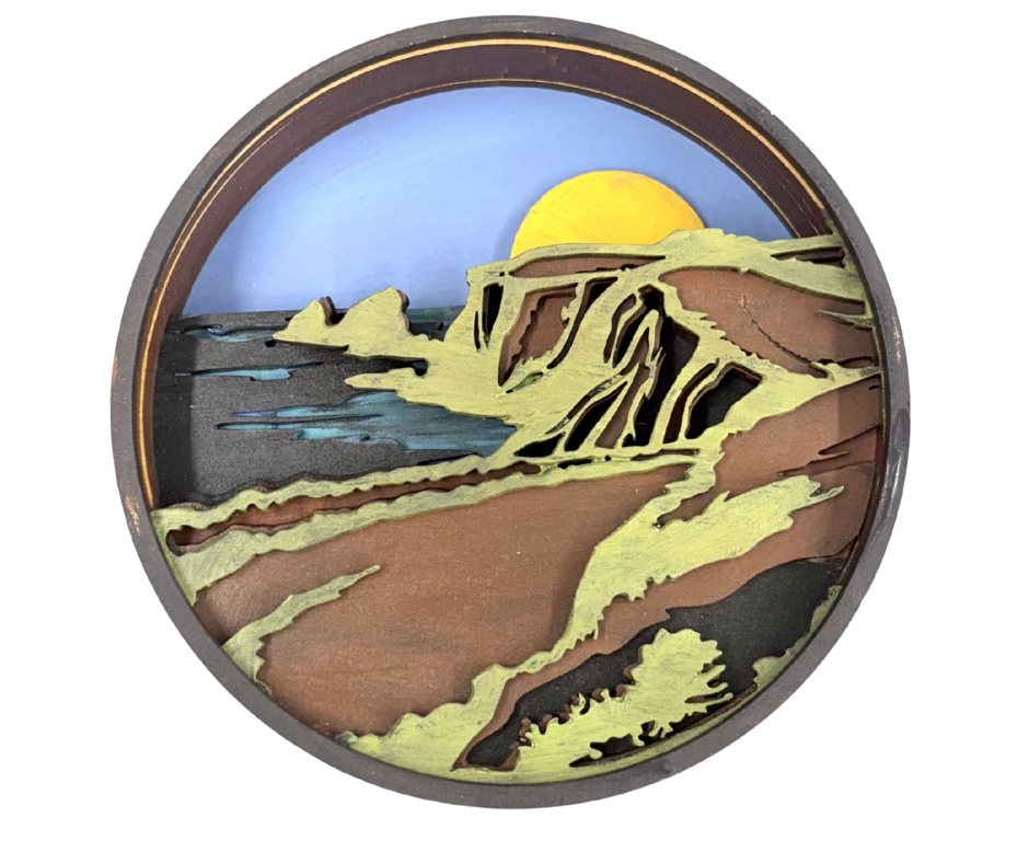 Coastal Cliffs Shadow Box Kit