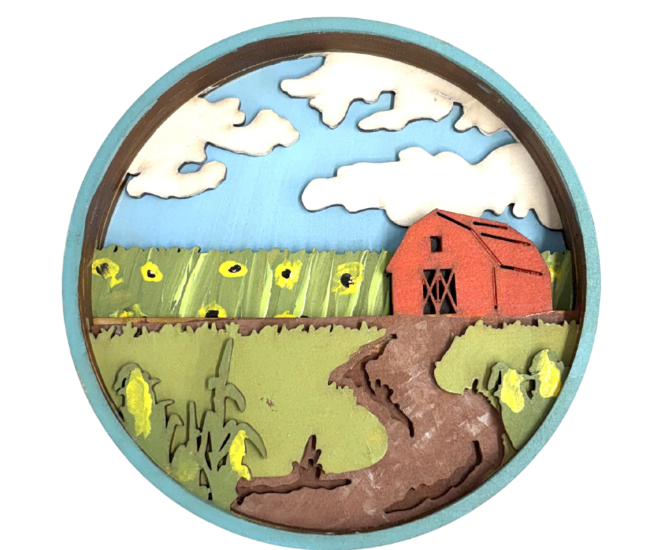 Country Charm Shadow Box Kit