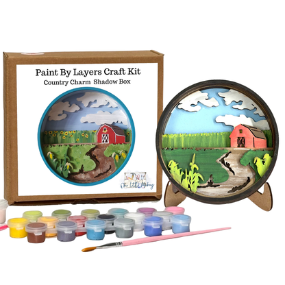 Country Charm Shadow Box Kit