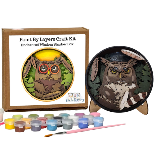 Enchanted Wisdom Shadow Box Kit
