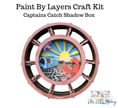 Captains Catch Shadow Box kit