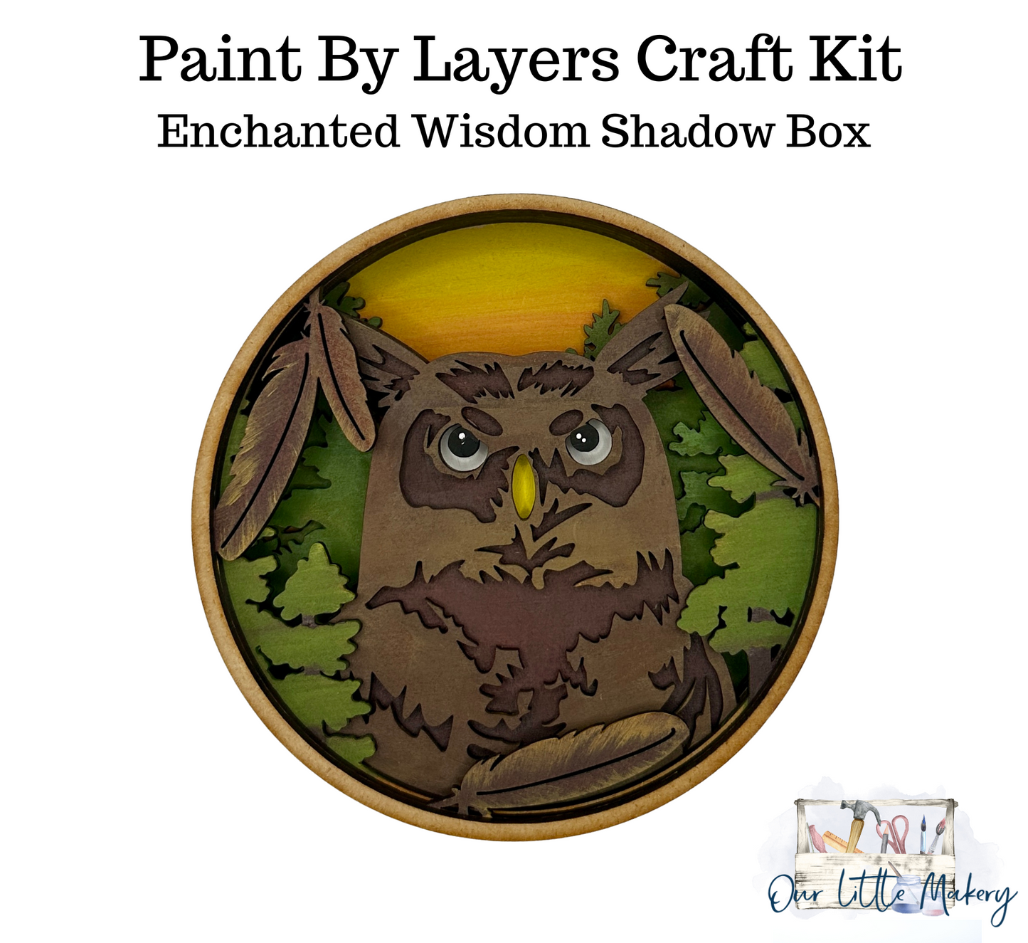 Enchanted Wisdom Shadow Box Kit