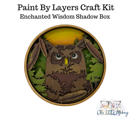 Enchanted Wisdom Shadow Box Kit