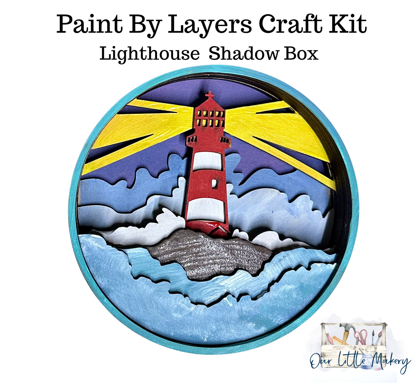 Lighthouse Shadow Box Kit