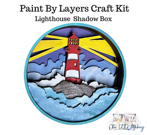 Lilghthouse Shadow Box Kit