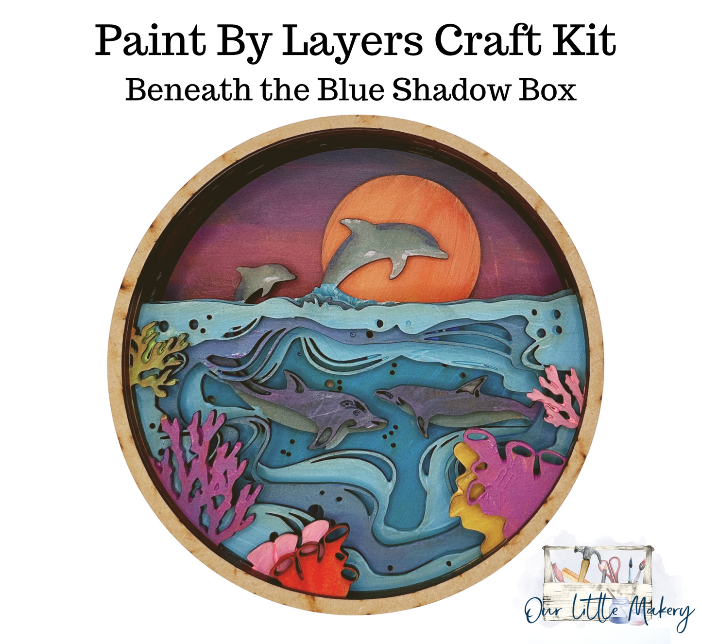 Beneath the Blue Shadow Box Kit