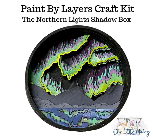 Northern Lights Shadow Box Kit