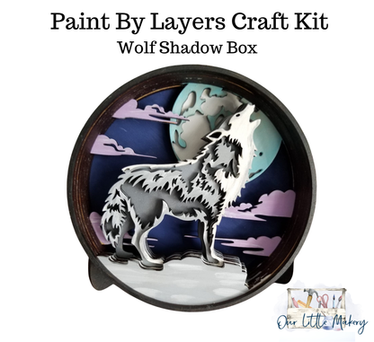 Wolf Shadow Box Kit